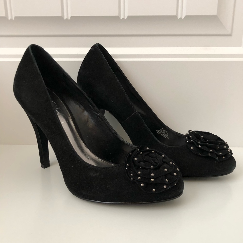 BCBG Paris Suede Pumps